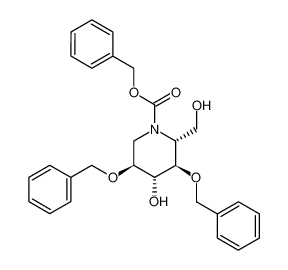 128984-81-6 N-benzyloxycarbonyl-2,4-di-O-benzyl-1,5-dideoxy-1,5-imino-D-glucitol