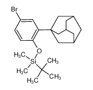 104224-85-3 spectrum, 2-(1-adamantyl)-4-bromo-1-[(tert-butyldimethylsilyl)oxy]benzene