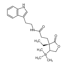 195246-20-9 structure, C22H32N2O3Si