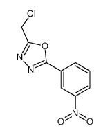 2-氯甲基-5-(3-硝基苯基)-[1,3,4]噁二唑