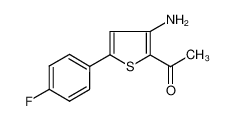 306935-10-4 structure, C12H10FNOS