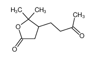 5,5-dimethyl-4-(3-oxobutyl)oxolan-2-one