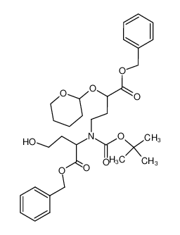 77856-43-0 spectrum, benzyl 4-((1-(benzyloxy)-4-hydroxy-1-oxobutan-2-yl)(tert-butoxycarbonyl)amino)-2-((tetrahydro-2H-pyran-2-yl)oxy)butanoate