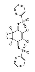 251645-37-1 spectrum, N,N'-(perchlorocyclohex-2-ene-1,4-diylidene)dibenzenesulfonamide