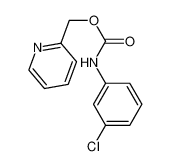 pyridin-2-ylmethyl N-(3-chlorophenyl)carbamate 21780-36-9