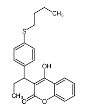 89434-32-2 structure, C22H24O3S