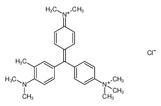 33231-00-4 structure, C27H35ClN3+