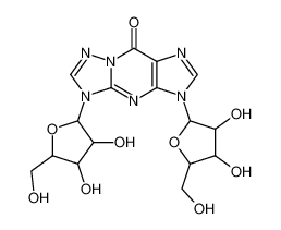 80153-26-0 structure, C16H20N6O9