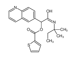 606115-12-2 structure, C21H22N2O3S