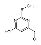 6-(氯甲基)-2-(甲基硫代)嘧啶-4(3h)-酮