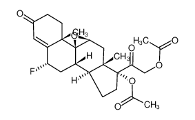 23641-00-1 structure, C25H31FO7