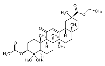 105834-41-1 ethyl (3β)-3-(acetyloxy)-11-oxo-olean-12-en-30-oate