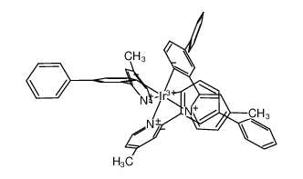 1160297-49-3 structure, C54H45IrN3+++