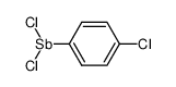 7277-07-8 structure, C6H4Cl3Sb