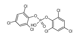 25553-95-1 structure, C12H5Cl6O4P