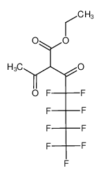 116206-94-1 spectrum, ethyl 2-acetyl-4,4,5,5,6,6,7,7,7-nonafluoro-3-oxoheptanoate