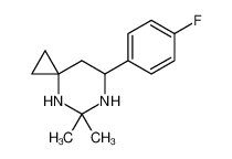 920338-74-5 7-(4-fluorophenyl)-5,5-dimethyl-4,6-diazaspiro[2.5]octane