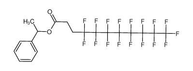 361448-55-7 structure, C19H13F17O2