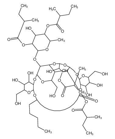 156057-52-2 structure, C65H110O30