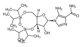 139123-72-1 spectrum, 3',5'-O-tetraisopropyldisiloxanyl-5-amino-1-(β-D-2'-deoxyribofuranosyl) imidazole-4-carboxamide