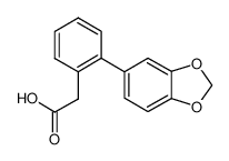 2-[2-(1,3-benzodioxol-5-yl)phenyl]acetic acid 669713-74-0