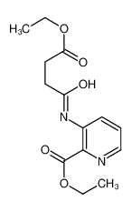 3-[(4-乙氧基-1,4-二氧代丁基)氨基]-2-吡啶羧酸乙酯