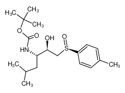 537035-59-9 structure, C19H31NO4S