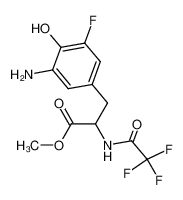 73210-55-6 methyl 3-(3-amino-5-fluoro-4-hydroxyphenyl)-2-(2,2,2-trifluoroacetamido)propanoate