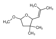 122124-31-6 5-methoxy-3,3-dimethyl-2-(2-methylprop-1-en-1-yl)tetrahydrofuran