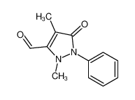 2,4-dimethyl-5-oxo-1-phenylpyrazole-3-carbaldehyde 91485-64-2