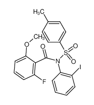 136138-34-6 structure, C21H17FINO4S