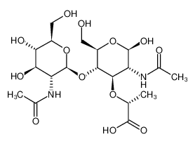 41137-10-4 structure, C19H32N2O13