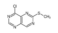 4-chloro-6-methylsulfanylpyrimido[5,4-d]pyrimidine 176637-10-8