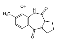 82635-61-8 4-hydroxy-3-methyl-6a,7,8,9-tetrahydro-5H-pyrrolo[2,1-c][1,4]benzodiazepine-6,11-dione