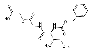 2-[[2-[[(2S,3S)-3-methyl-2-(phenylmethoxycarbonylamino)pentanoyl]amino]acetyl]amino]acetic acid 84559-82-0