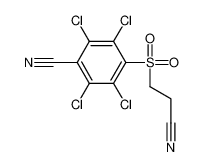 56916-60-0 2,3,5,6-tetrachloro-4-(2-cyanoethylsulfonyl)benzonitrile