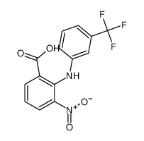 3-nitro-2-[3-(trifluoromethyl)anilino]benzoic acid 39053-10-6
