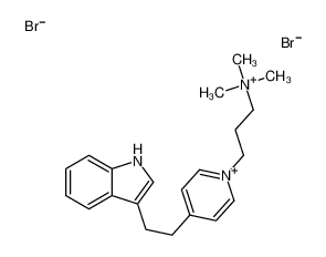 21199-25-7 structure, C21H29Br2N3