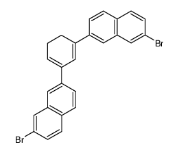 7,7'-(cyclohexa-1,3-diene-1,3-diyl)bis(2-bromonaphthalene)