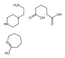 azepan-2-one,hexanedioic acid,2-piperazin-1-ylethanamine 51912-17-5