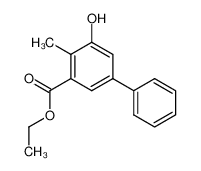 130196-87-1 5-Hydroxy-4-methyl-biphenyl-3-carboxylic acid ethyl ester