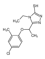 588674-00-4 structure, C13H16ClN3OS