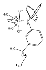 1407534-45-5 structure, C32H37Cl2NPRu