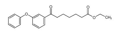 乙基7-氧代-7-(3-苯氧基苯基)庚酸酯