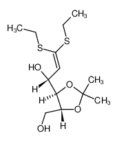 73982-54-4 2-deoxy-4,5-O-isopropylidene-D-lyxo-hex-1-enose diethyl dithioacetal