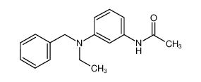 N-[3-[benzyl(ethyl)amino]phenyl]acetamide 29103-58-0