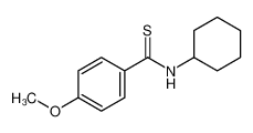 68055-29-8 N-cyclohexyl-4-methoxybenzenecarbothioamide