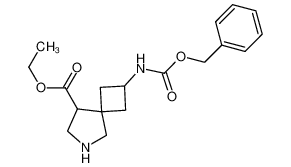 ethyl 2-(((benzyloxy)carbonyl)amino)-6-azaspiro[3.4]octane-8-carboxylate 1373028-28-4