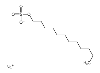 12738-53-3 structure, C12H25NaO4S