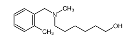 6-[methyl-[(2-methylphenyl)methyl]amino]hexan-1-ol